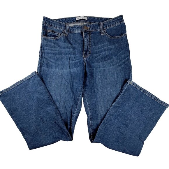 Lee Womans Jeans Slender Secret Lower on the Waist size 14 Short JH1599503 - Picture 3 of 5